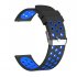 22mm Silicone Watch Band for Huawei Watch Gt2  46mm   Smart Watch for Samsung Galaxy Watch Active2  44mm  dark grey