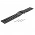 22mm Stainless Steel Bracelet Strap for Samsung Gear S3 Frontier   S3 Classic Watch Band black