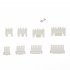 230 pcs 2p 3p 4p 5p 2 54mm Terminal Kit Wire Connectors Adapter Terminal Block Set