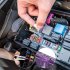 234pcs Car Fuse Zinc Sheet Set Mini Small Medium Size 2a 5a 7 5a 10a 15a 20a 25a 30a 35a 40a Fuse Combination Kit 234pcs  zinc sheet 