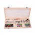 238pcs Electric Grinder Accessories Kit For Grinding Polishing Cutting Carving Drilling Tools Combination Set 238 piece set in wooden box