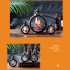 23cm Christmas Hanging LED Glowing Lantern With Santa Candles Battery Powered Night Light Christmas Gift For Indoor Outdoor Decoration snowman bronze
