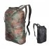 23l Outdoor Camping Backpack For Men Women Waterproof Folding Backpack For Hiking Boating Fishing Traveling ACU camouflage 23L