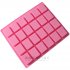 24 Cavities Rectangle Silicone Oven Handmade Cake Moulds Soap DIY Moulds Chocolate Mold 24 5x20 5x1 5cm