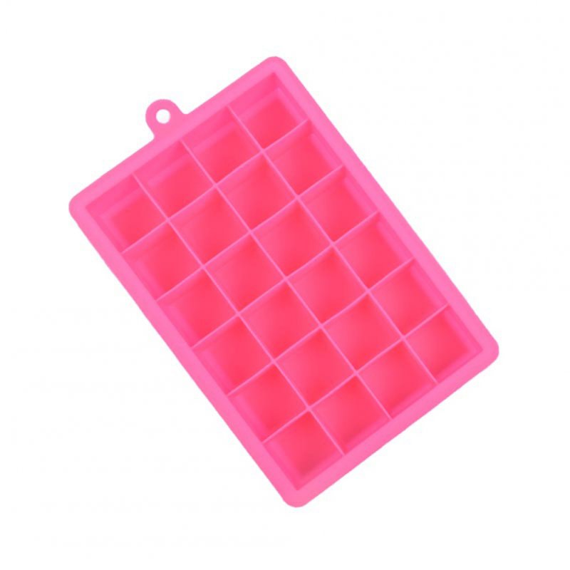 24 Grid Silicone Ice Cube Tray Molds DIY