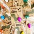 24 Pack  Set Valentines Day Dinosaur Decoration Egg Hatching Card Bulk Funny Dino Valentine Exchange Cards Gifts For Kids DIY Handicraft Lovers 24pcs