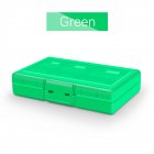 24-in-1 Game Card Storage Box Memory Cards Storage Holder Compatible For Switch Lite green