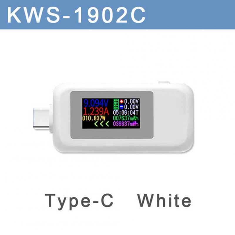 24-pin Type-c Bidirectional Tester 0.96-inch Usb Digital Display