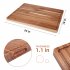 24 x 18  Extra Large Wood Cutting Board for Kitchen