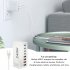 240W Multifunctional USB Charger Hub 4 USB A 4 USB C Hub PD Adapter Charging Block Plug Adapter Black US Plug