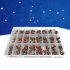 240pcs 392 Square 382 Round Mounted Micro Fuse Slow Blow 250v 0 5a 10a