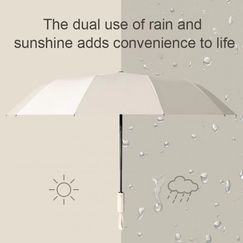 40 Inch Extra Large Windproof Golf Umbrella UV Protection Automatic Open Double Canopy Vented Sun Rain Triple Folding Umbrella 