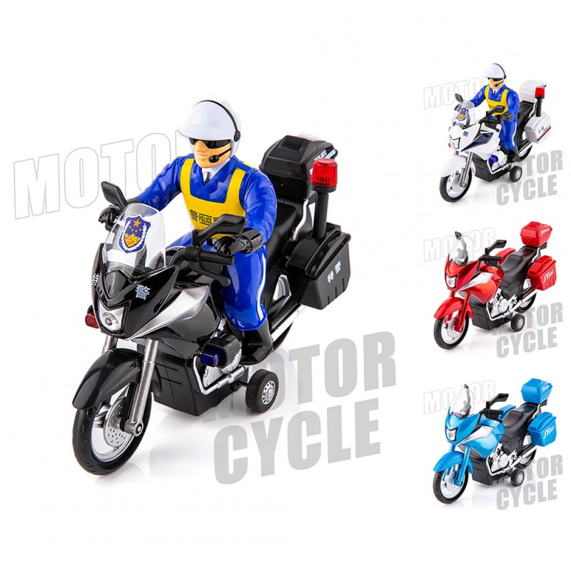 1:14 Alloy Motorcycle Model Simulation Pull-back Diecast Motorcycle With Figure Doll For Boys Birthday Christmas Gifts Home Decor VB32513 