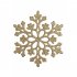 24Pcs 4 Inches Glittering Snowflower Shape Decoration for Christmas Tree Four color combination