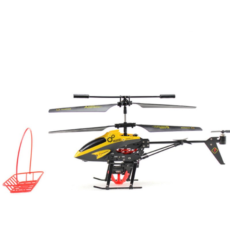 WLtoys V388 RC Helicopter with Hanging Basket 3.5 Channel Remote Control Aircraft Model Toys