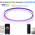 24W LED Ceiling Light With Remote Control 3000K 6500K Color Temperature Infinite Dimming Dimmable Ceiling Light For Bedroom Living Room Dining Room US standard 