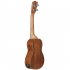 24inch Ukulele Sapele Wood Hollow Carved with LCD EQ Tuning Display Capo Strings Strap Musical Instrument for Ukulele Beginner Wood color