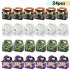 24pcs 4 Styles Paper Treat Boxes Cute Halloween Gift Bags For Candy Cookie Chocolate Donuts Cakes Small Toys 4 Styles  6pcs each