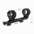 25 4MM 30MM Scope Mount Ring Mount Base with Spirit Bubble Level Sighting Connected Bracket