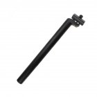 25.4mm Aluminum Alloy Mountain Road Bike Bicycle Straight Seat Post Seatpost Lengthening Tube black_Length 350mm