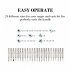 25 In 1 Screwdriver Kit Repair Tools With Leather Bag Compatible For Macbook Air Smart Phones 25 in 1 leather bag