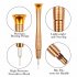 25 In 1 Screwdriver Kit Repair Tools With Leather Bag Compatible For Macbook Air Smart Phones 25 in 1 leather bag