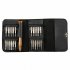 25 In 1 Screwdriver Kit Repair Tools With Leather Bag Compatible For Macbook Air Smart Phones 25 in 1 leather bag