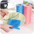 25 Sheets Roll Disposable Cleaning Cloth for Kitchen Non woven Dish Towel red