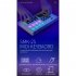 25 key Midi Controller Keyboard Portable Mini Music Keyboard with 8 Rgb Backlit Trigger Pads Battery Powered White