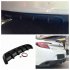 25 x 5  Universal Car Kit Rear Bumper Cover Trim Shark Fin Spoiler Lip Diffuser black