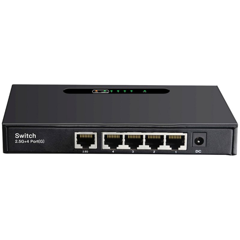 2500/1000mbps 2.5g Desktop Gigabit Network Switch