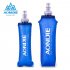 250ML 500ML Soft TPU Foldable Sports Water Bottle for Running Camping Hiking BPA   PVC Free Water Bag Dark blue 500ML One Size