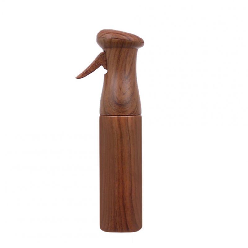 250ml Wood Color Refillable Hairdressing Spray Bottle Barber Mist Bottle Atomizer Pro Salon Hair Styling Tool Walnut wood color