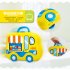 25PCS Set Children Pretend Toy Simulation Kitchenware Tableware Portable Puzzle Toy yellow
