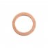 25Pcs 14mm Cooper Oil Drain Plug Gasket 007603 014106 Replacement Oil Crush Washer Seals Kit Auto Accessories yellow