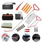 25Pcs Auto Tool Set Long Reach Hook Air Wedge Bag Non-destructive Wedges Professional Outdoor Emergency Tools Kit 25 piece set