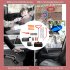 25Pcs Auto Tool Set Long Reach Hook Air Wedge Bag Non destructive Wedges Professional Outdoor Emergency Tools Kit 25 piece set