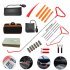 25Pcs Auto Tool Set Long Reach Hook Air Wedge Bag Non destructive Wedges Professional Outdoor Emergency Tools Kit 25 piece set