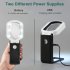 25X 10X Magnifying Glass With 9LED Light UV Lights Foldable Handheld Magnifier With Stand For Seniors Reading Close Work black