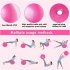 25cm Pilates Yoga Ball Explosion proof Indoor Balance Exercise Gym Ball Fitness Equipment For Yoga Pilates Ballet pink