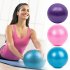 25cm Pilates Yoga Ball Explosion proof Indoor Balance Exercise Gym Ball Fitness Equipment For Yoga Pilates Ballet pink