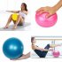 25cm Pilates Yoga Ball Explosion proof Indoor Balance Exercise Gym Ball Fitness Equipment For Yoga Pilates Ballet pink
