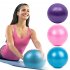 25cm Pilates Yoga Ball Explosion proof Indoor Balance Exercise Gym Ball Fitness Equipment For Yoga Pilates Ballet pink