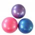 25cm Pilates Yoga Ball Explosion proof Indoor Balance Exercise Gym Ball Fitness Equipment For Yoga Pilates Ballet pink