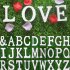 26 Large Wooden Letters Alphabet Wall Hanging Wedding Party Home Decoration Gift