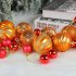 26pcs Multicolor Christmas Ball Set Christmas Tree Ornaments Perfect Gift for Home Party Decorations Orange Red