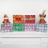 26pcs Multicolor Christmas Ball Set Christmas Tree Ornaments Perfect Gift for Home Party Decorations Green