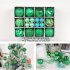 26pcs Multicolor Christmas Ball Set Christmas Tree Ornaments Perfect Gift for Home Party Decorations Blue White