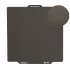 276 x 258mm Janus Pet Steel Plate 3d Printer Heated Bed Accessories Carbon Fiber Flexible Steel Build Plate as picture show