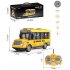 27MHz 4CH Rc Bus Model Simulation School Bus Retro Bus Ambulance Vehicles Toys For Boys Girls Birthday Xmas Gifts QH204 4D without battery